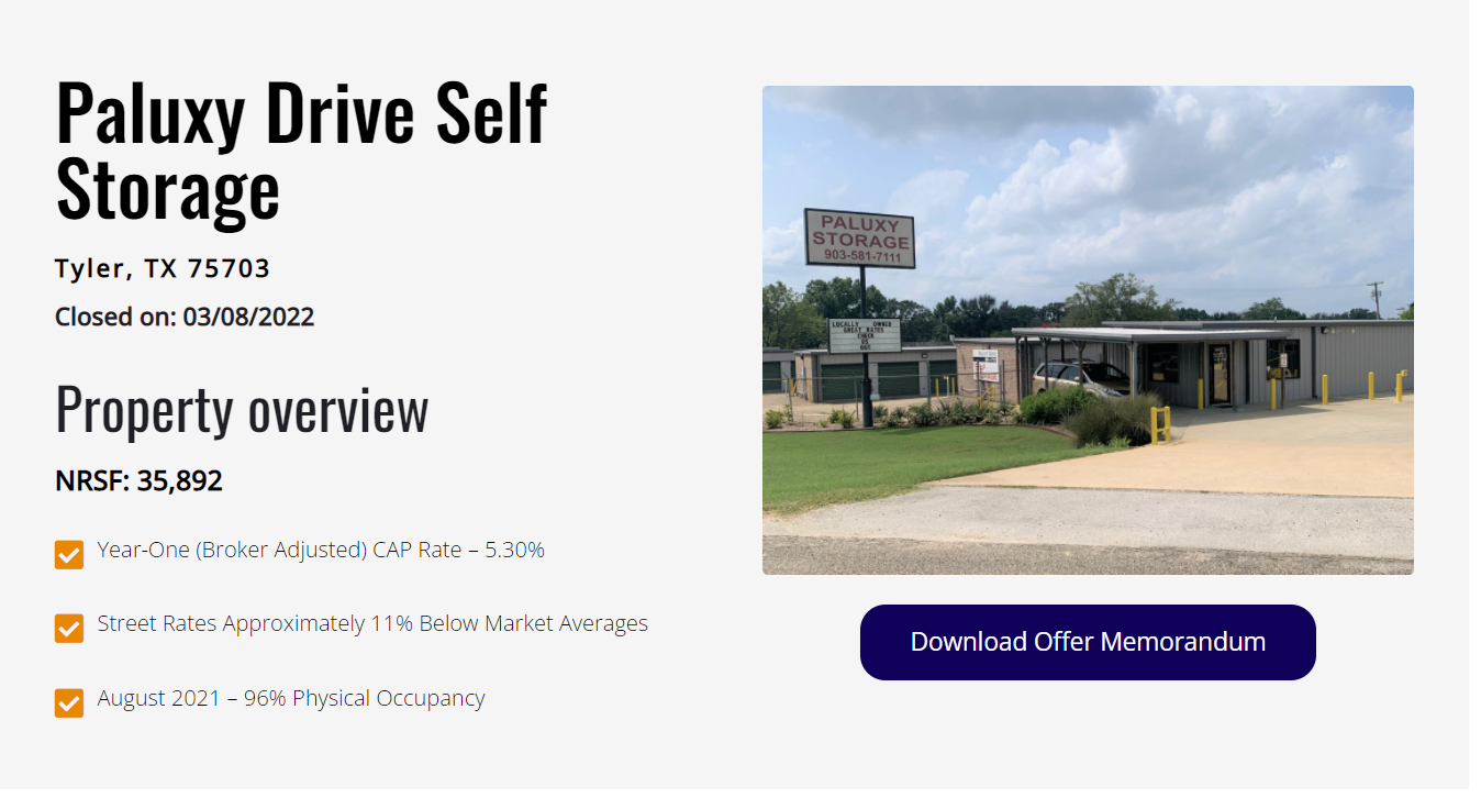 Paluxy Drive Self Storage